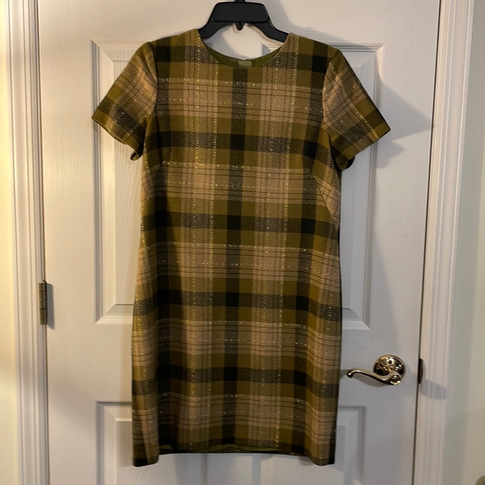 Hobbs Women’s Wool Mini Short Sleeve Dress Size US 8